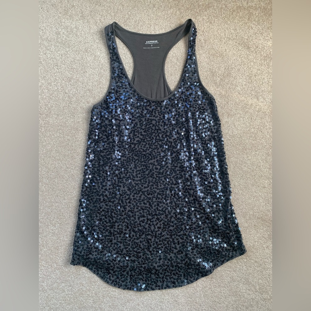Express Sequin Tank